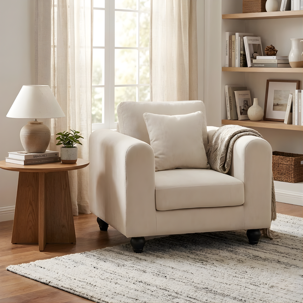 Pescara Single Seater Sofa Lifestyle Image from Livingpoint