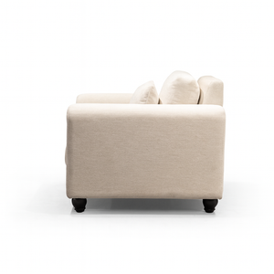Pescara Single Seater Sofa Side View from Living point
