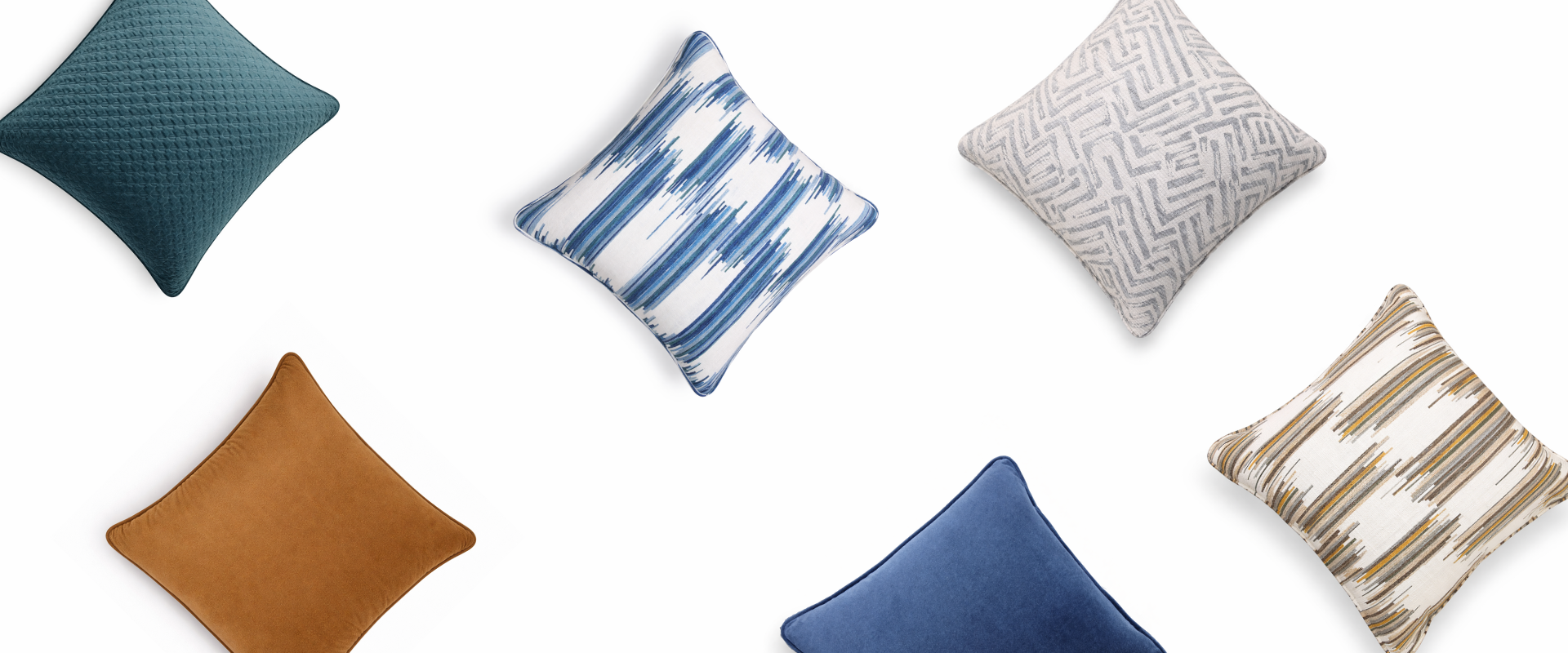 Premium Pillow sets designed for modern living Living point Website desktop Banner 