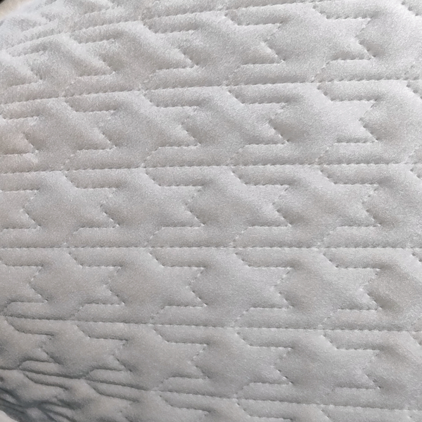 Radiant Quilt Pillow Fabric Close View from Living Point