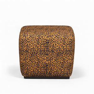 Reina Animal Print Pouf from Living point