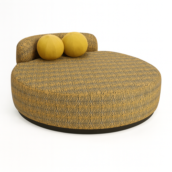 Reina Day Bed with Animal Print fabric from Living point