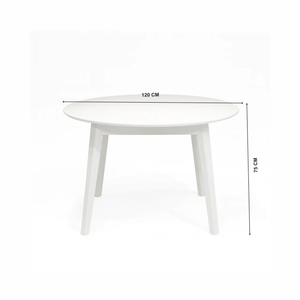 Riga Round Dining Table Living Point