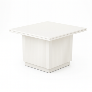 Riga End Table Front View from Living point