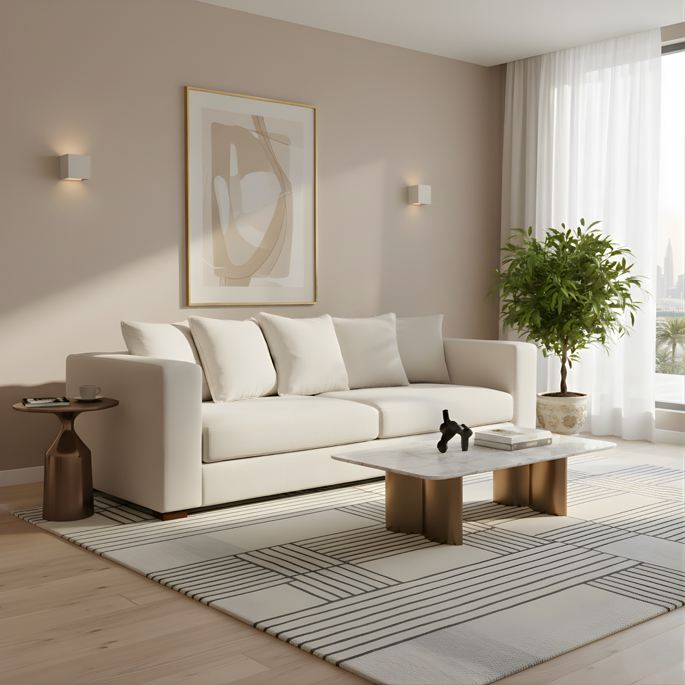 Rodez 3 Seater Sofa Lifestyle Image from Living Point