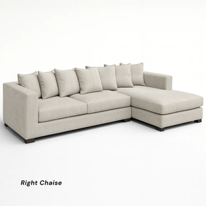Rodez Corner L Shape Right Chaise Sofa from Living Point