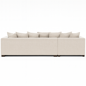 Rodez Corner L shape Sofa Backside View from Living point