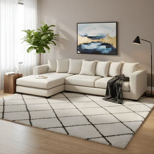 Rodez Corner L shape Sofa Lifestyle Image from Living point