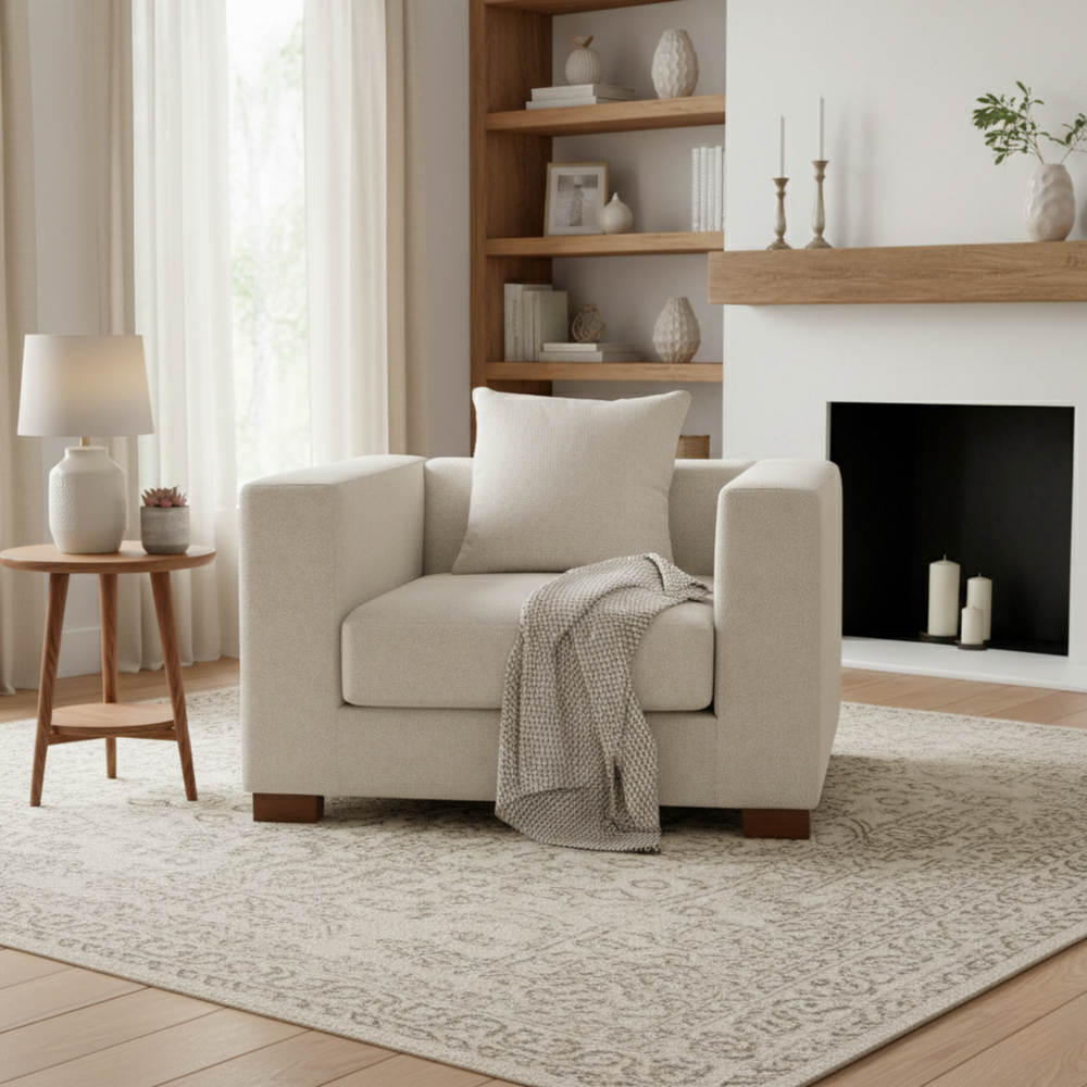 Rodez Single Seater Sofa Lifestyle Image from Living point