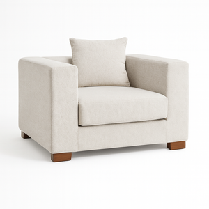 Rodez Single Seater Sofa Side View from Living point