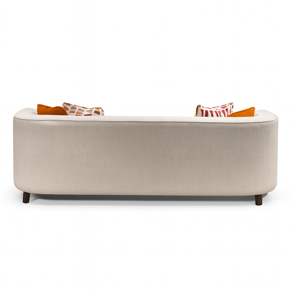 Roxbury 3-seater sofa back view from Living point