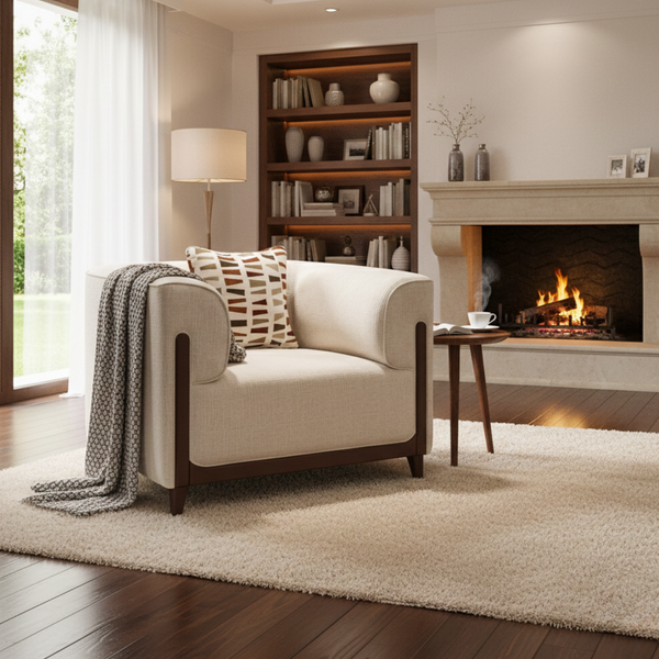 Roxbury Single Seater Sofa Lifestyle Image from Living point