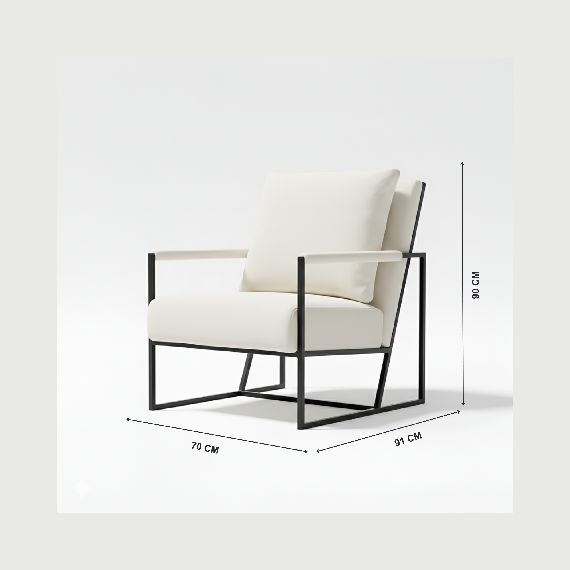 Ruby Metal Chair