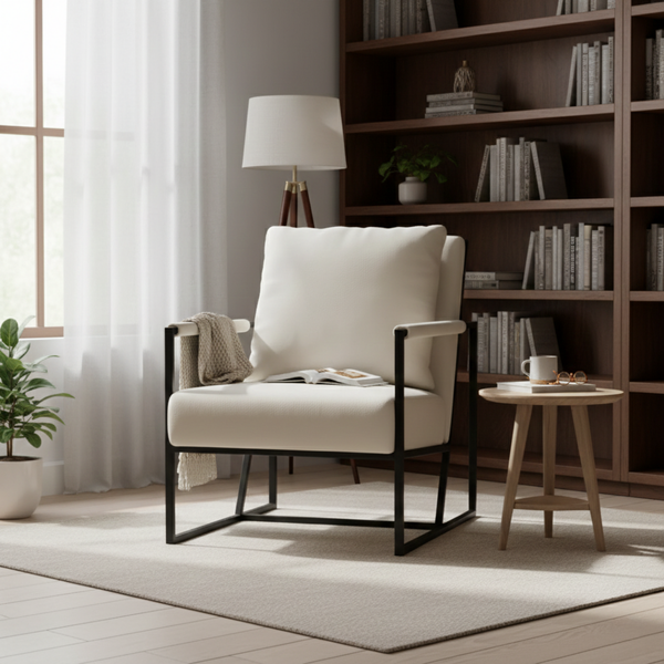 Ruby Metal Chair Lifestyle Image from Living point