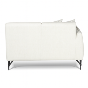 Sadq L Shape Sofa 2 Seater Backside View Livingpoint Furniture