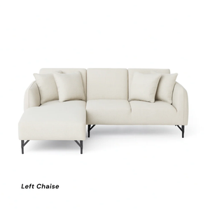 Sadq L Shape Sofa with Left Chaise Livingpoint Furniture