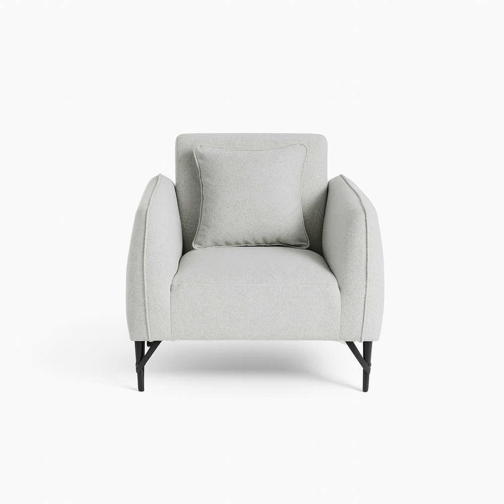 Sadq Single Seater Sofa with Lifestyle Image from Living point
