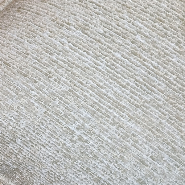 Sand Chenille Pillow Fabric Close View from Living point