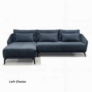 Santiago Corner L Shape Left Chaise Sofa from Living point