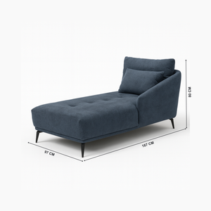 Santiago Corner Sofa with Dimension from Living Point