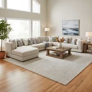Scotland Sectional Corner Sofa Lifestyle Image from Living point