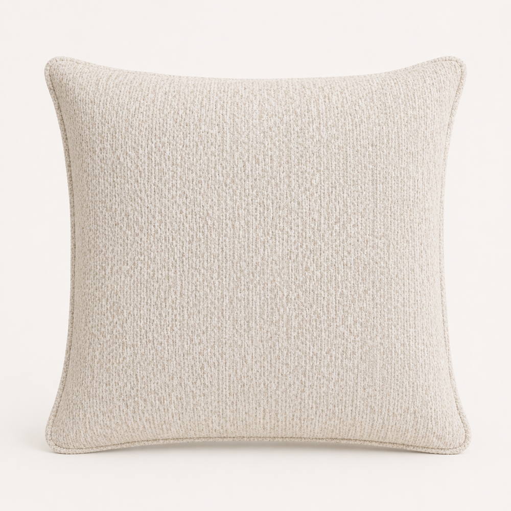 Sand Chenille Pillow Living Point