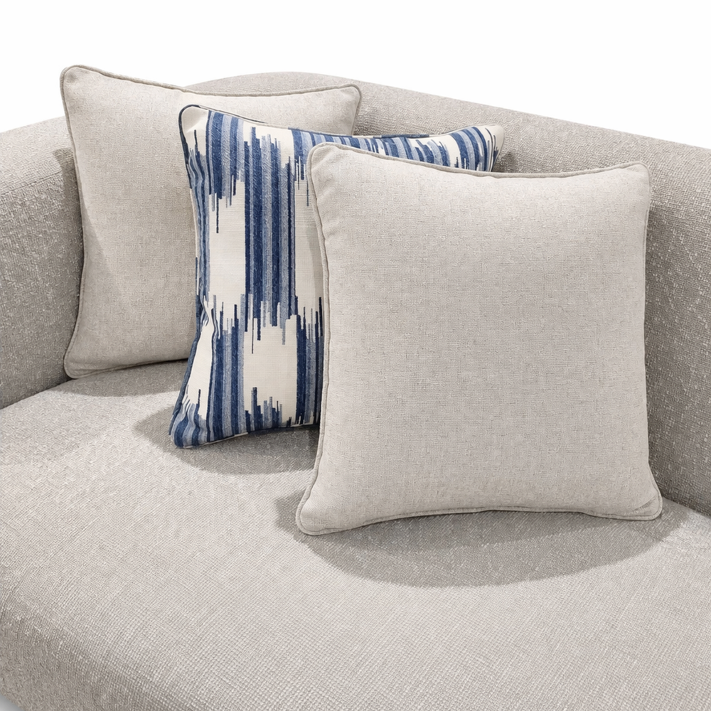 Indigo Ikat & Pearl Chenille Pillow Set Living Point