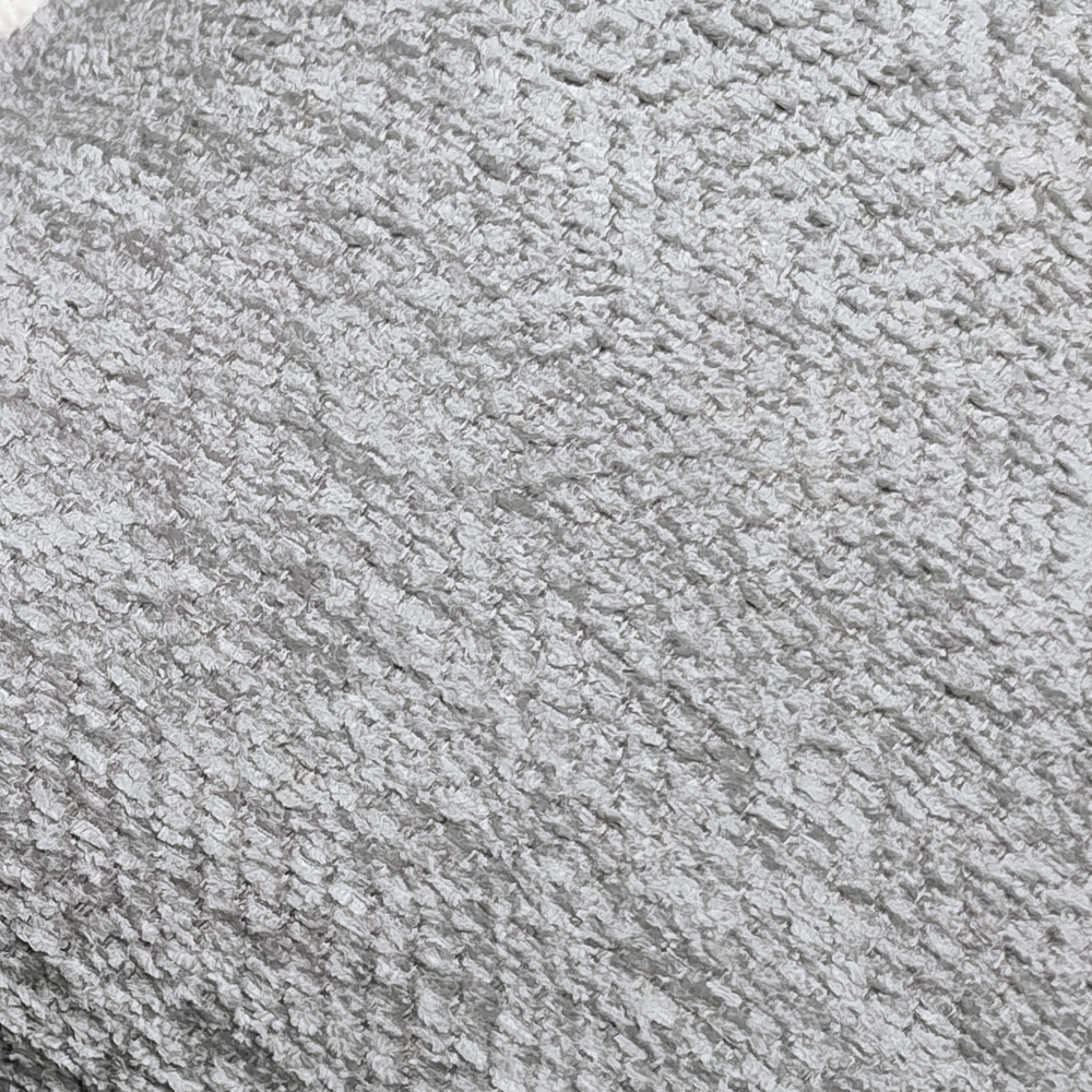 Silver Mist Chenille Pillow from Living Point