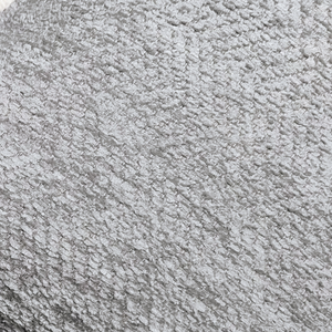Silver Mist Chenille Pillow Close View from Living Point