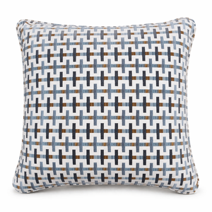 Slate Weave Printed Pillow from Living Point