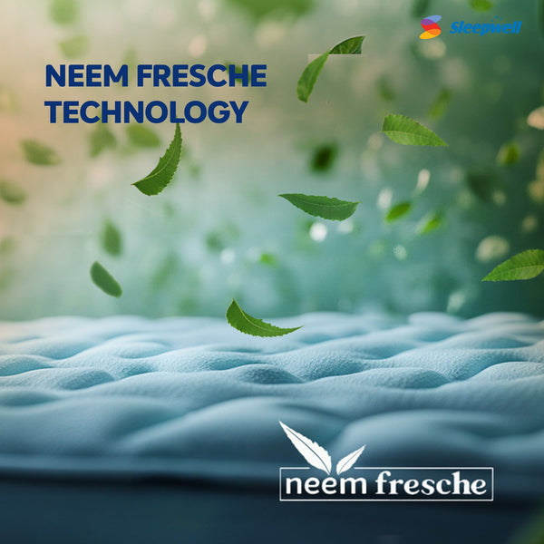 Sleepwell Fitrest Classic Mattress with Neem Fresche Technology from Living point