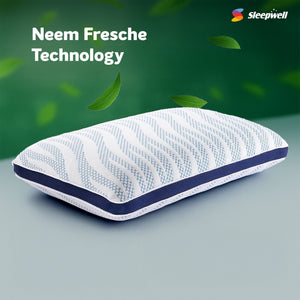 Sleepwell Impression Regular Pillow with neem Fresche Technology from Living point