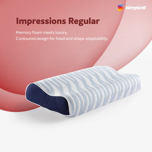 Sleepwell Impressions Curves Pillow with Impressions regular from Living point