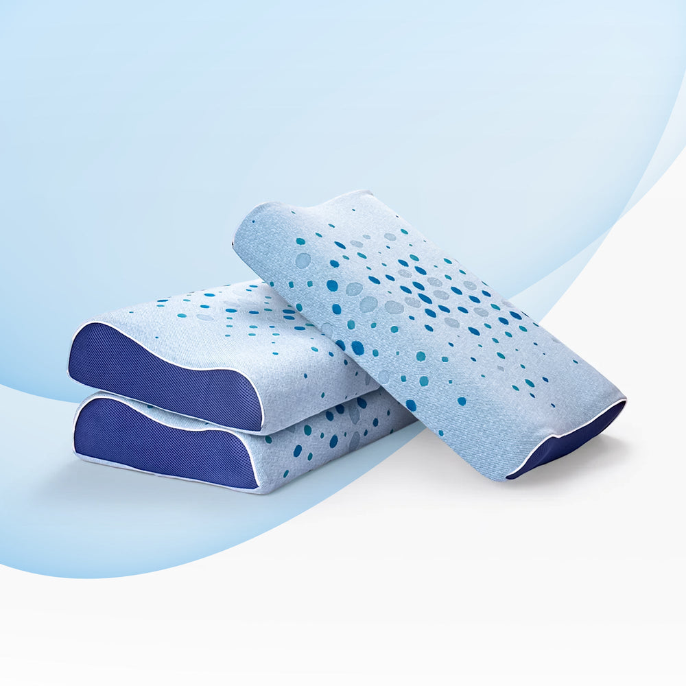 Sleepwell Latex Plus Curves Pillow from Living point