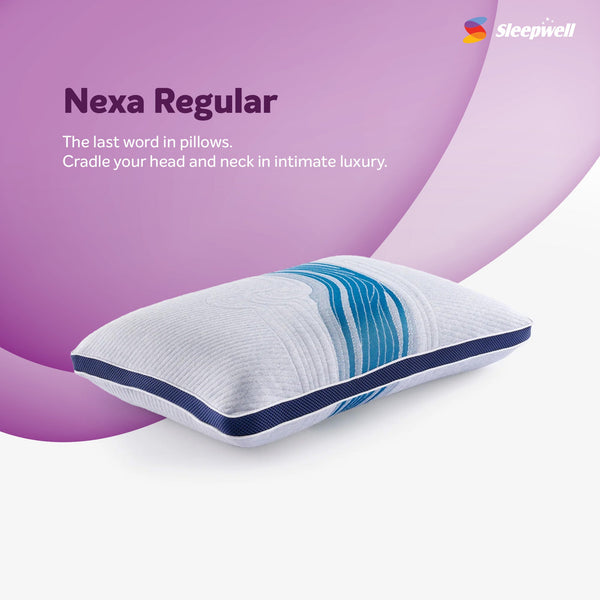 Sleepwell Nexa Regular Pillow with Nexa Regular from Living point