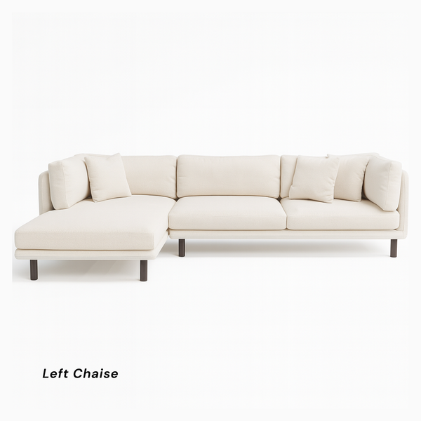 Spring Corner L Shape Left Chaise Sofa from Living point