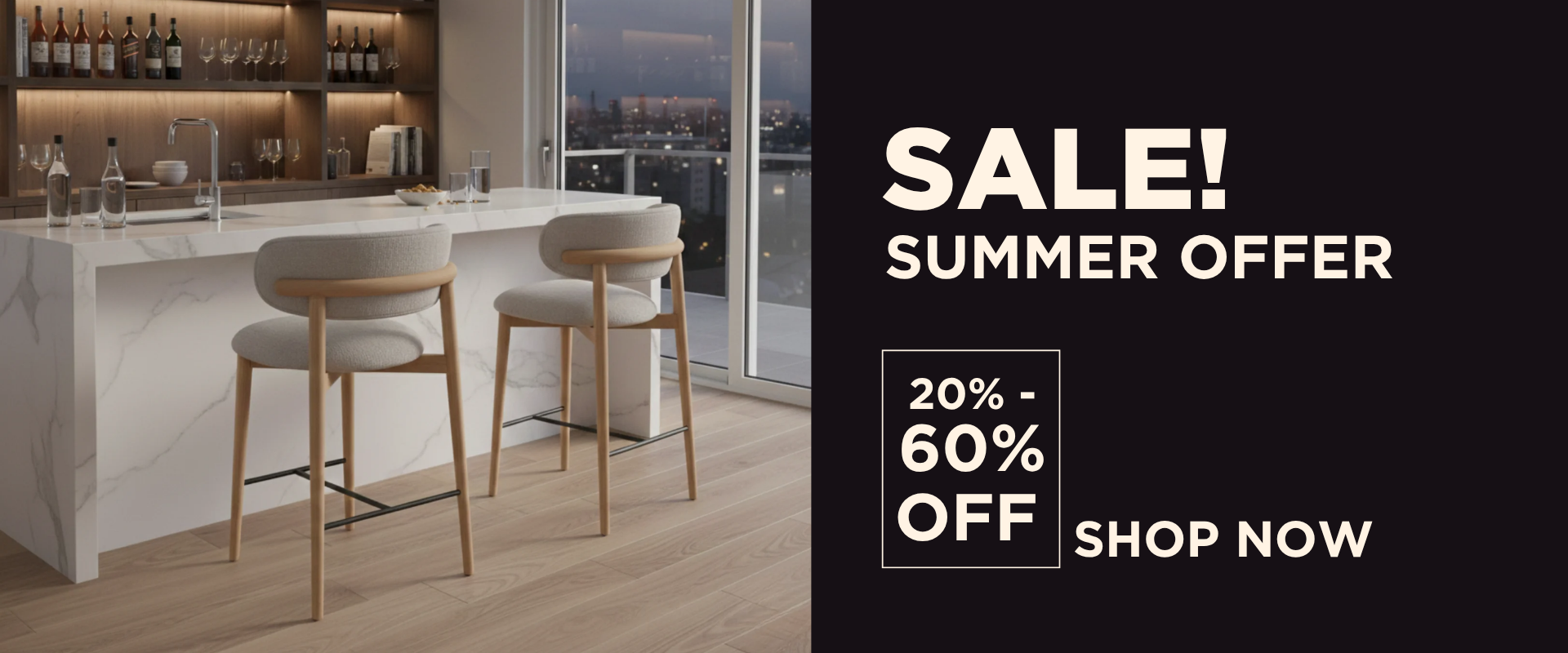 Summer Sale 2026 Desktop Banner Living point Sale