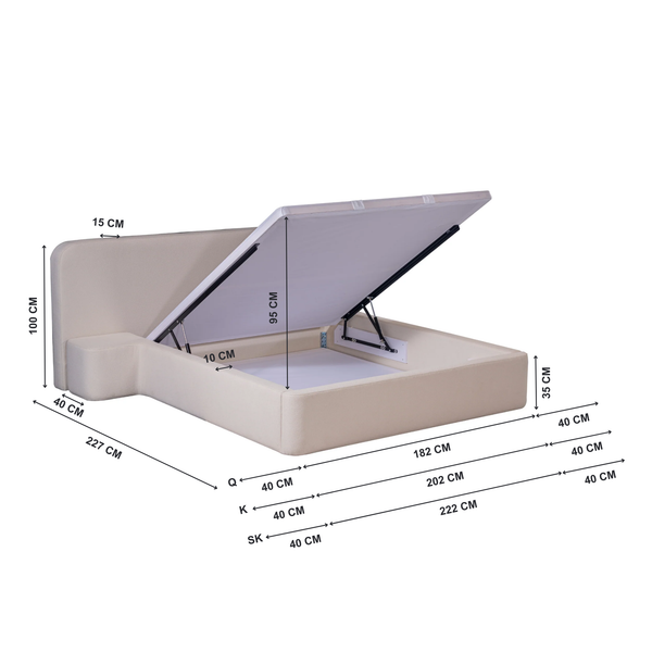 Sylvie Bed Living Point