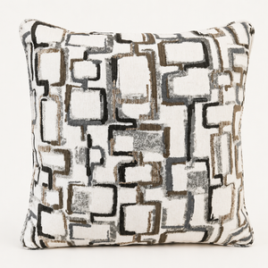 Terra Grid Printed Pillow from Living Point