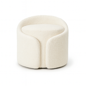 Tufty Boucle Pouf from Living point