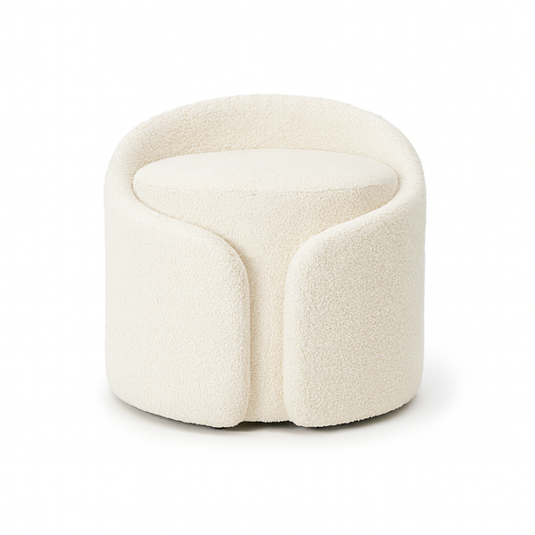 Tufty Boucle Pouf from Living point
