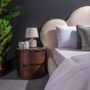 Urban Marble top bedside table - Living Point. 