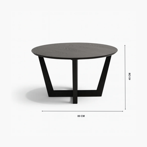 Urban Wooden Coffee Table with Dimensions from Living point