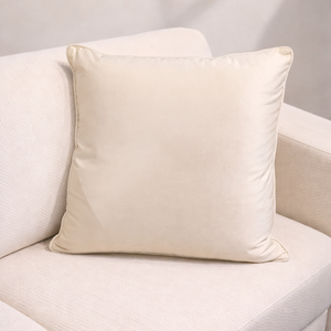 Vanilla Velvet Pillow Lifestyle Image from Living point