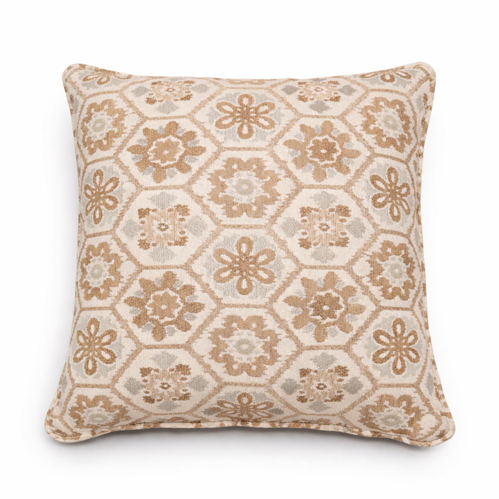 Vintage Flora Pattern Pillow from Living Point