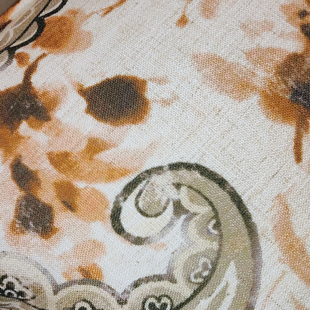 Vintage Paisley Bloom Pillow from Living Point