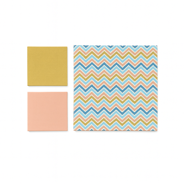 Zig Zag Wall Art from Living point