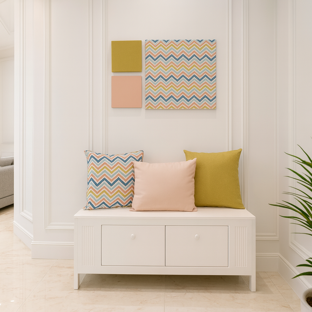 Zig Zag Wall Art from Living point