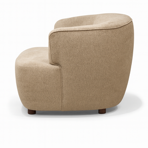 Side view of Mila Chair – contemporary accent chair UAE