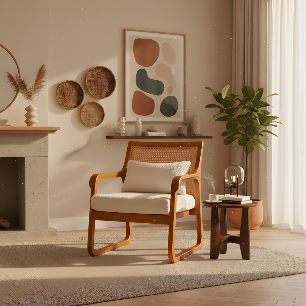 Dalia Rattan Chair Living Point